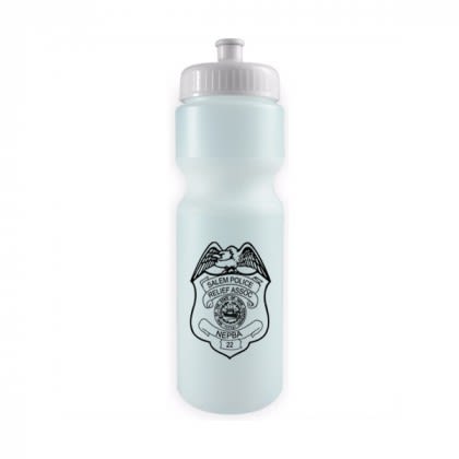 Frost with White Lid 28 oz. Sports Bottle - BPA Free